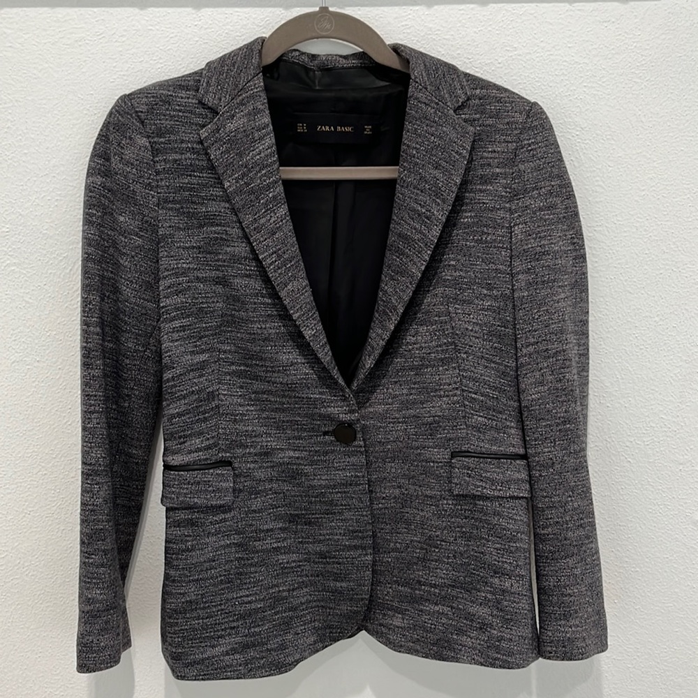Zara dark gray blazer